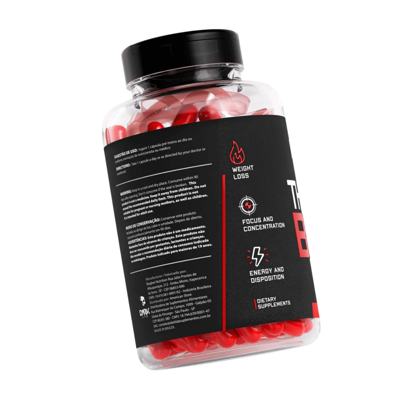 Termogênico 120 Cápsulas Dark Lab com Cafeína