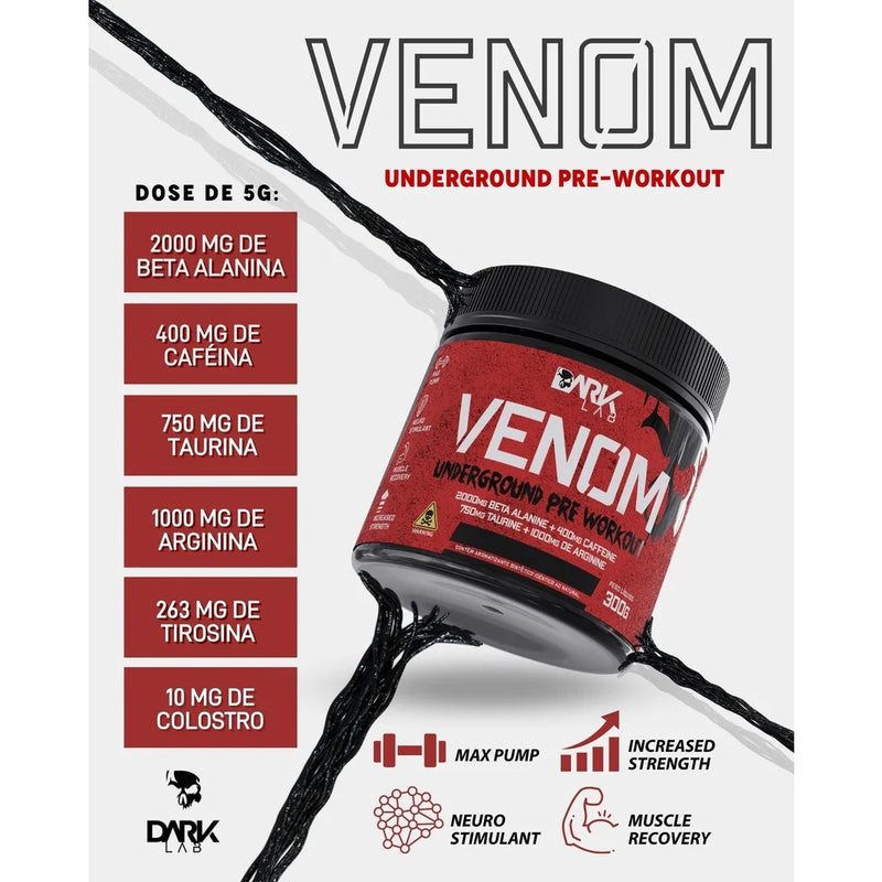 Pré Treino Venom 300g