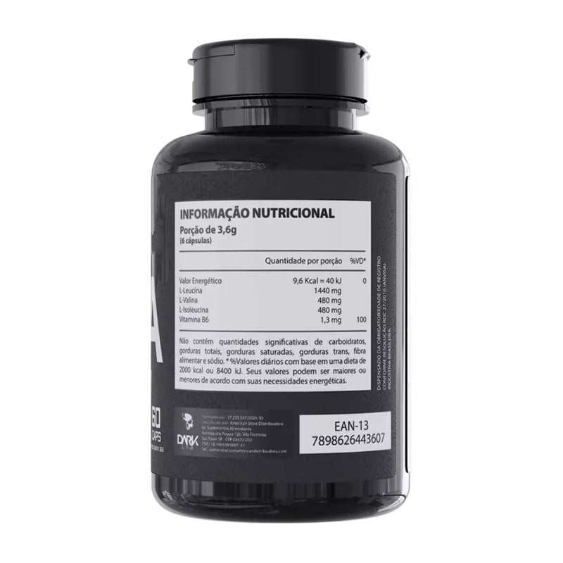 BCAA Dark Lab - 60 Cápsulas