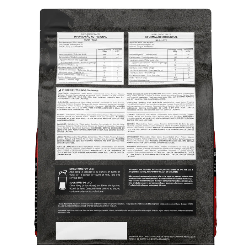 Hipercalorico Dark Mass 3kg Dark Lab
