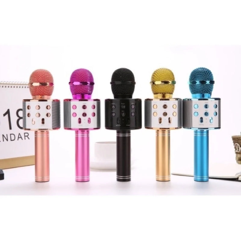 Microfone de Karaokê Bluetooth