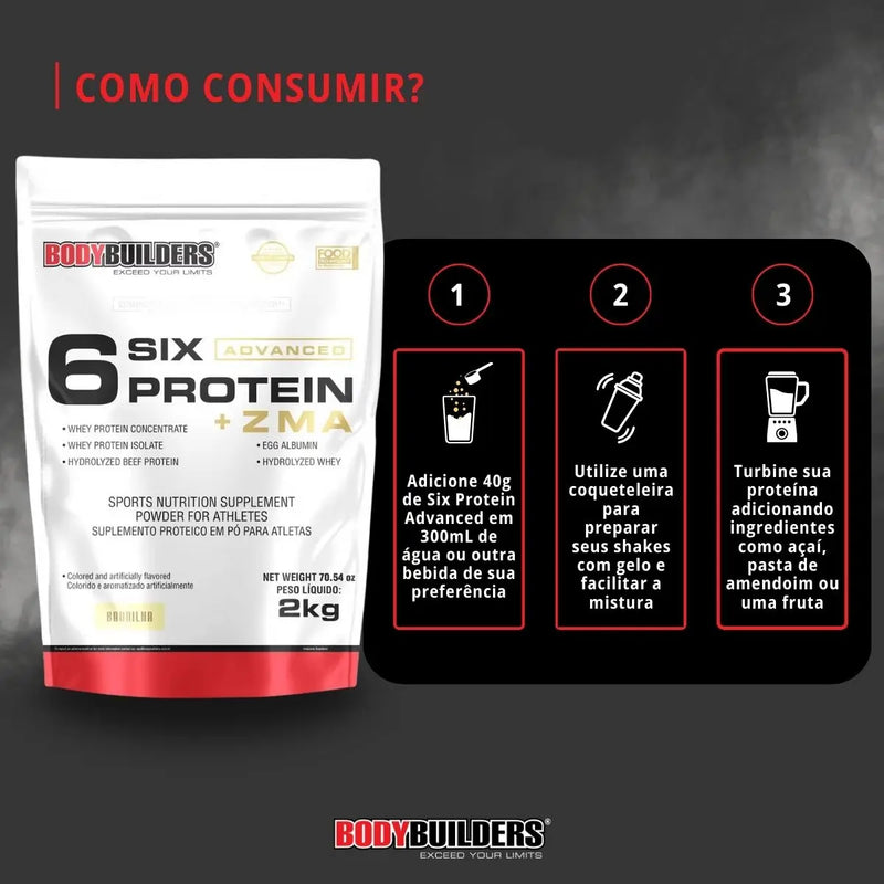 Whey Protein 6 Six Advanced 2Kg