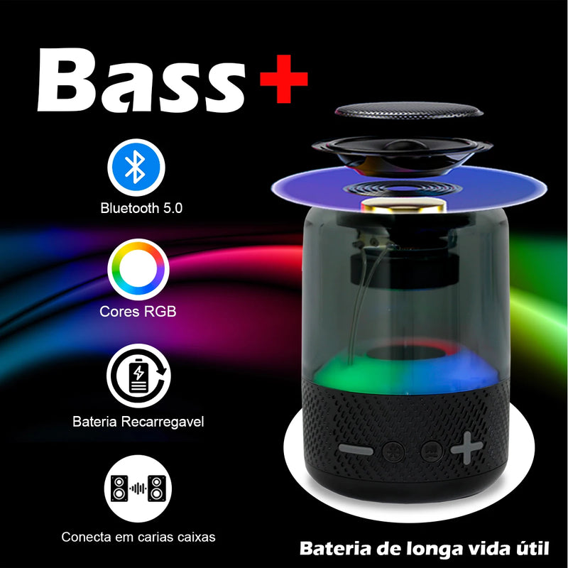 Mini Caixa De Som TWS Bluetooth