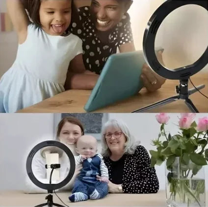 Luz Ring Light de Mesa