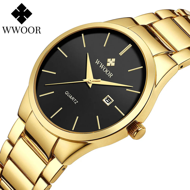 Relógio WWOOR Gold