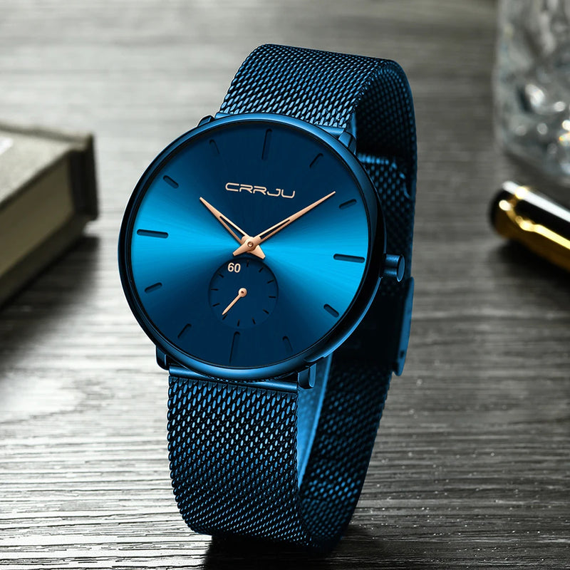Relógio Masculino Minimalista Casual