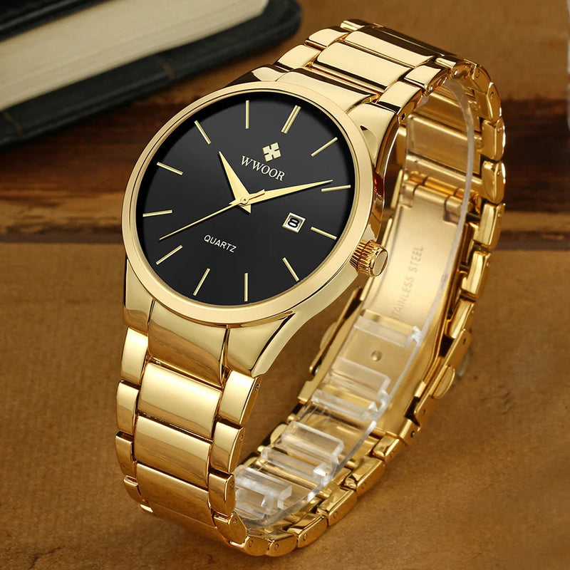 Relógio WWOOR Gold