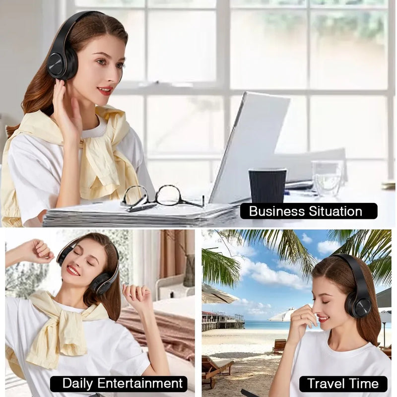 Headset Bluetooth HIFI Stereo
