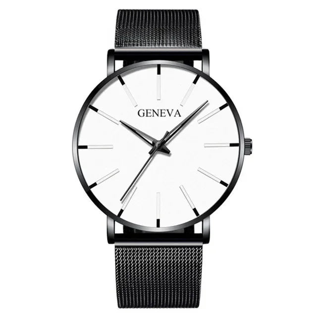 Relógio Masculino Minimalista Casual