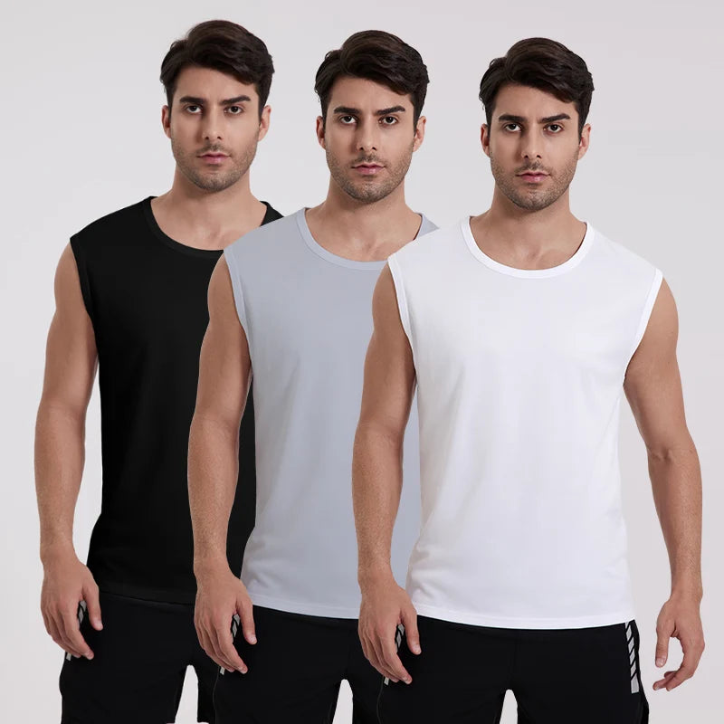 Camiseta Regata Masculina Para Treino