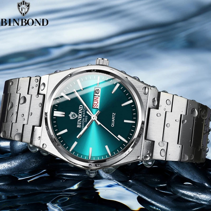 Relógio BINBOND Luxury Men