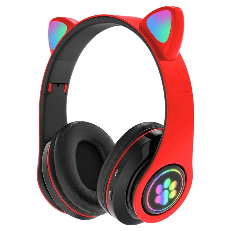 Headset Flash Lamp Cat Bluetooth