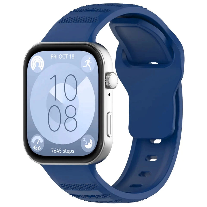 Pulseira de silicone para smartwatch