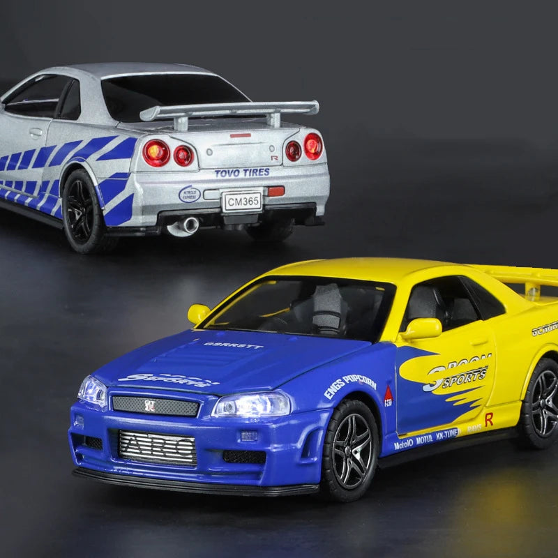 Miniatura GTR R34 SKYLINE