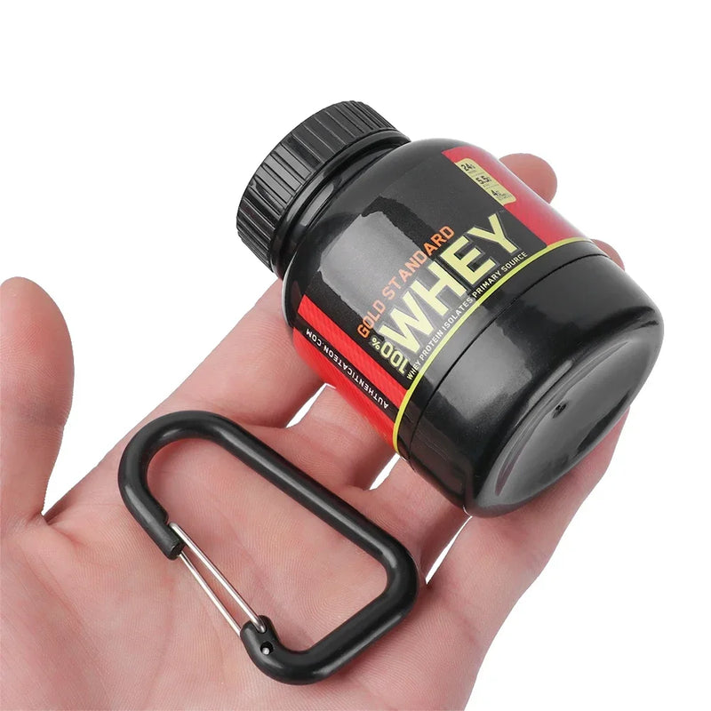 Garrafa de Whey Protein com Chaveiro