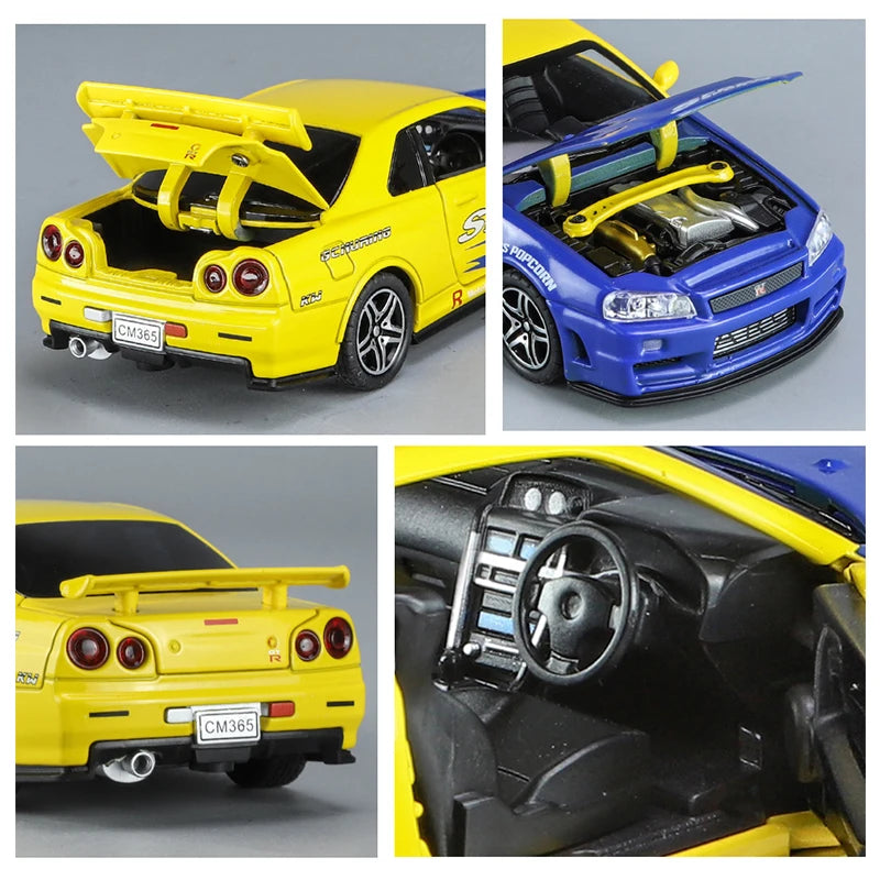 Miniatura GTR R34 SKYLINE