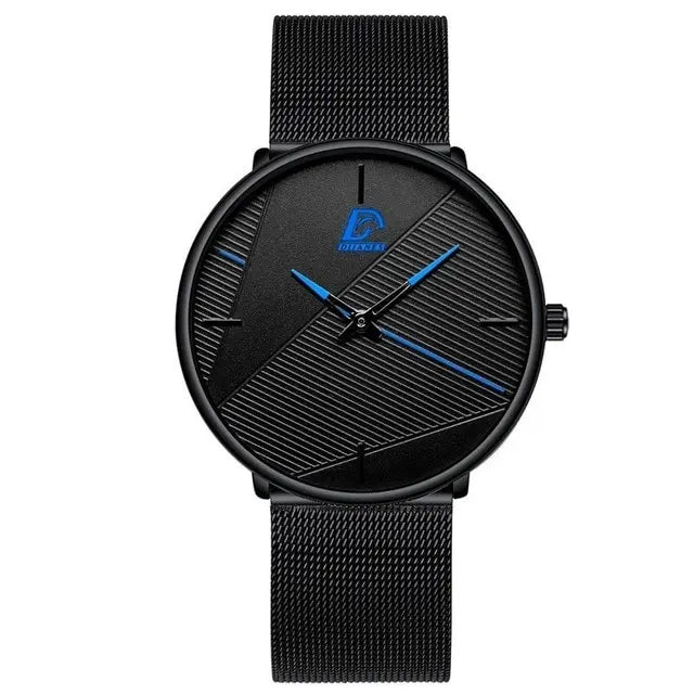 Relógio masculino minimalista ultra