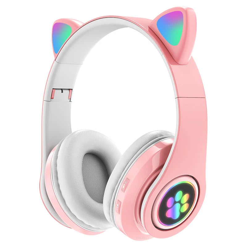 Headset Flash Lamp Cat Bluetooth