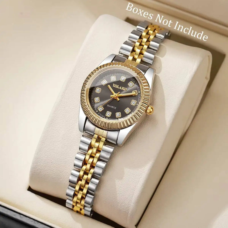 Relógio Feminino Rhinestone