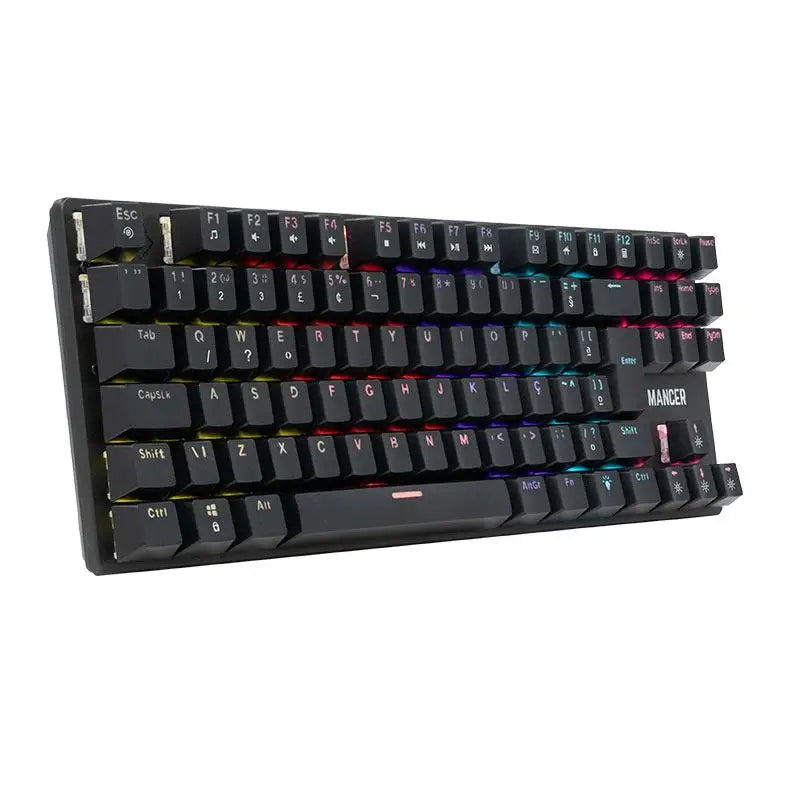 Teclado Gamer Mecânico Mancer RGB
