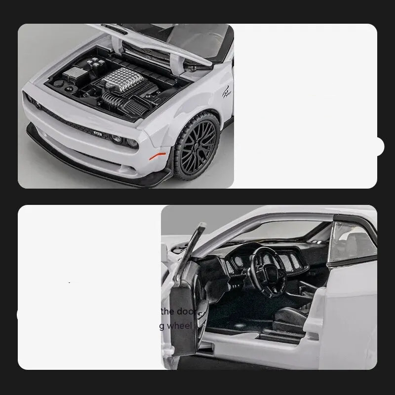 Miniatura Dodge Challenger Hellcat