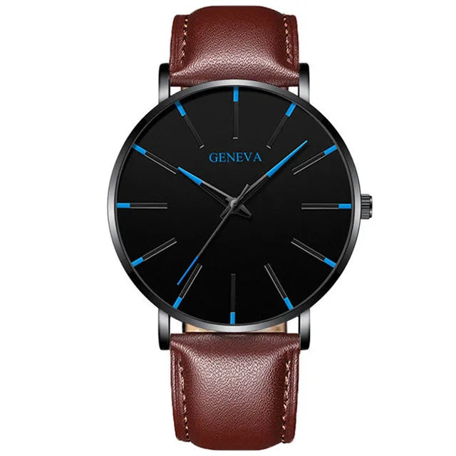 Relógio Masculino Minimalista Casual
