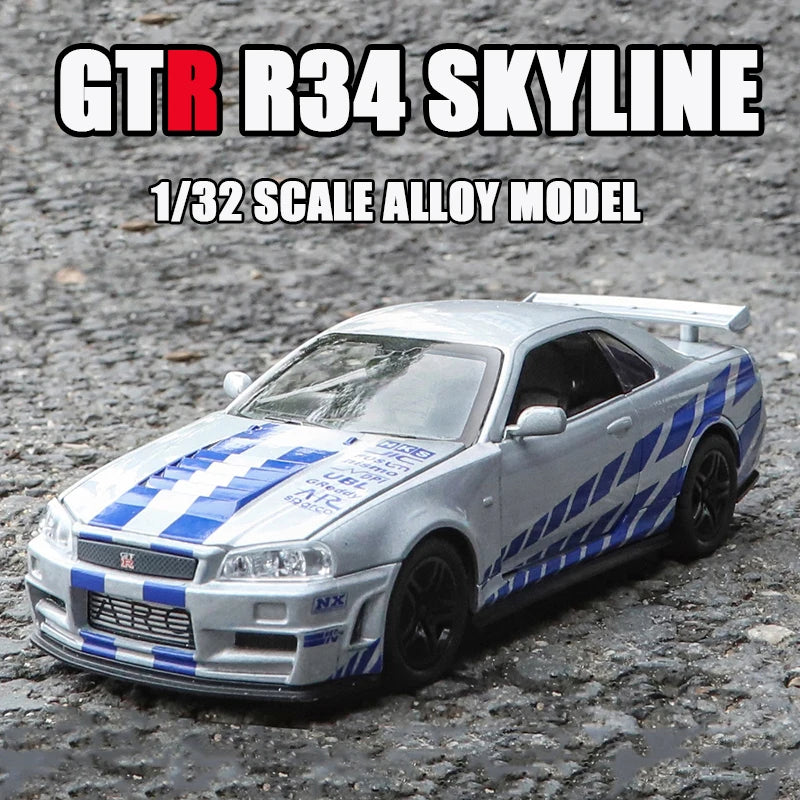 Miniatura GTR R34 SKYLINE