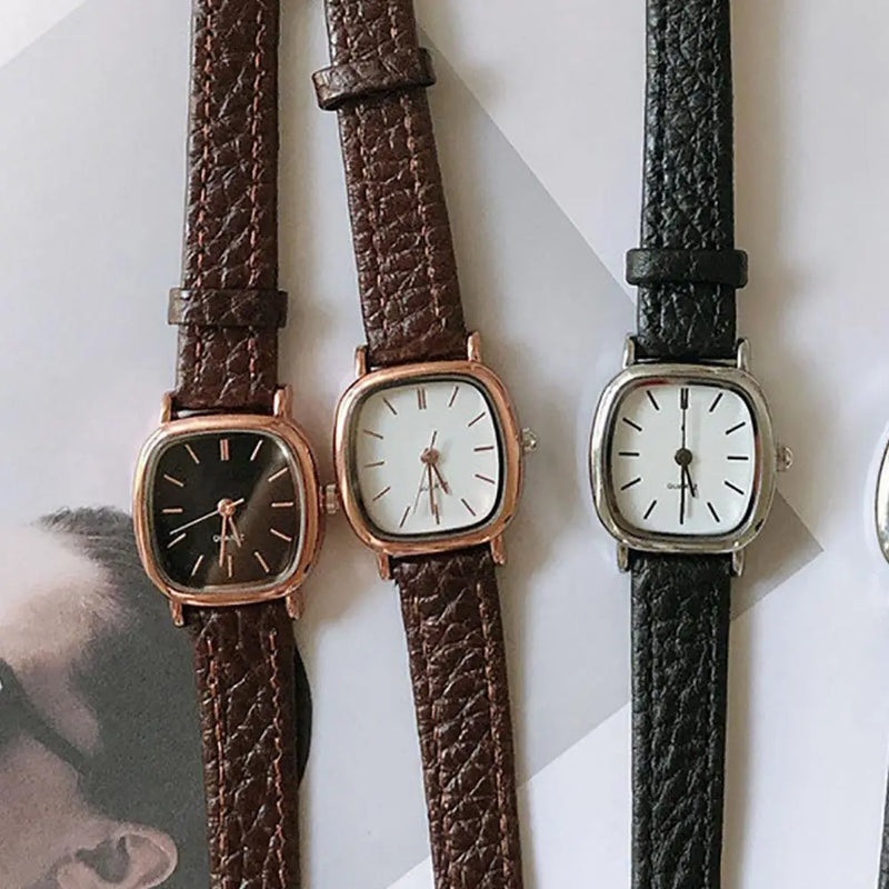 Relógio de Quartzo Vintage Feminino