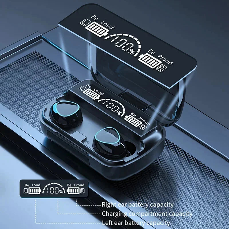 Fone de Ouvido Bluetooth M10