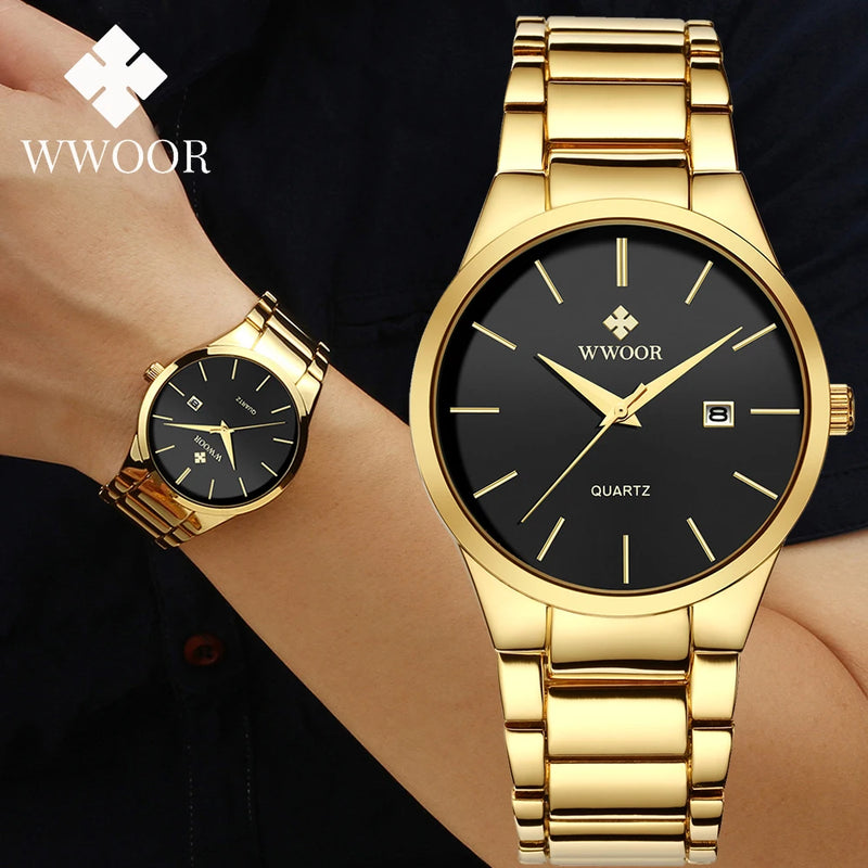 Relógio WWOOR Gold