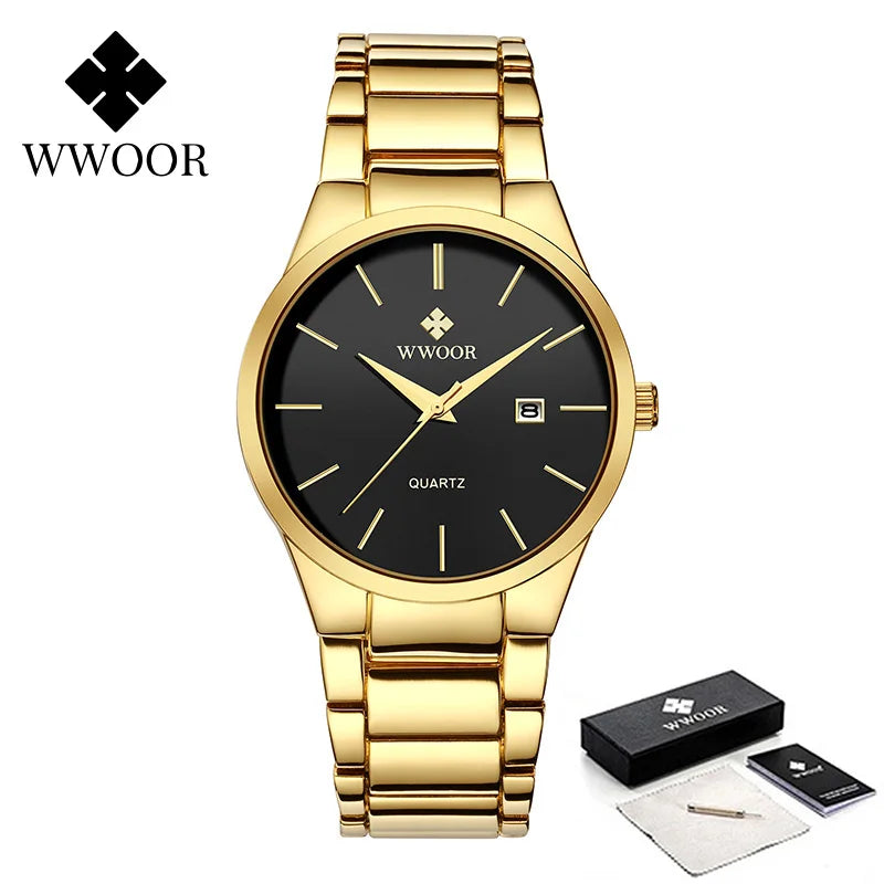 Relógio WWOOR Gold