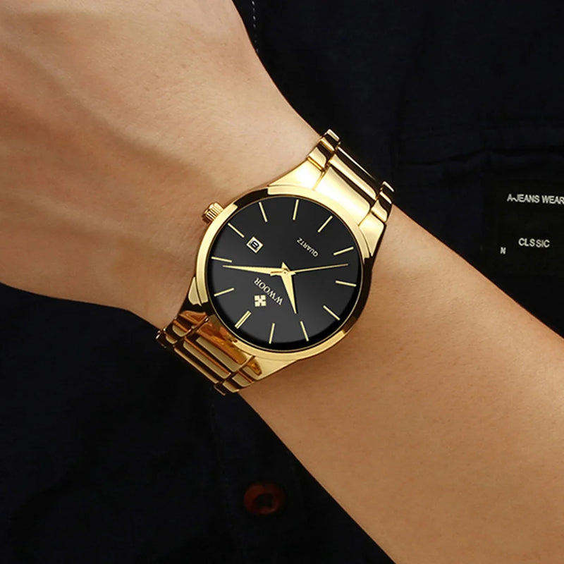 Relógio WWOOR Gold