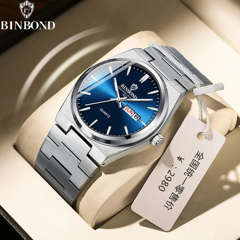 Relógio BINBOND Luxury Men